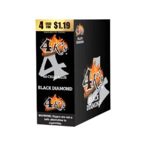 4KINGS 4/1.19 BLACK DIAMOND 4/15CT