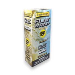 GOOD TIMES FLAT WRAP VANILLA 2/25CT