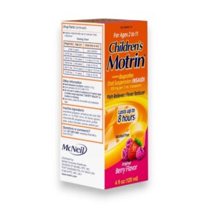 MOTRIN 4OZ CHILDREN LIQUID BERRY