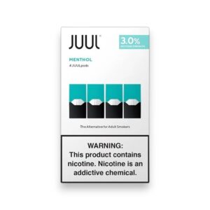 JUUL PODS MENTHOL 3% 4CT EACH PK