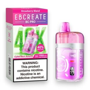 EBCREATE BC PRO 40000 PUFFS DISPOSABLE 5CT -STRAWBERRY BLEND