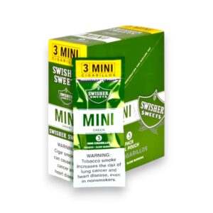 SWISHER MINI 3/2 GREEN 3/15CT