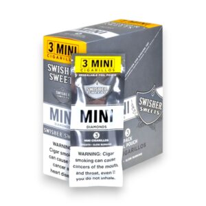 SWISHER MINI 3/2 DIAMOND PCH 3/15CT