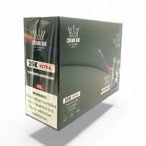 CROWN BAR PRO DISPOSABLE 25000 PUFF 5CT BLUE RAZZ LEMONADE