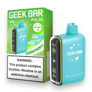 GEEK BAR PULSE 16 ML 15000PUFFS 5CT - CREAMYMINTZ