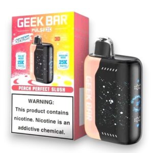 GEEK BAR PULSE X 18ML 25000PUFFS 5CT - PEACH PERFECT SLUSH