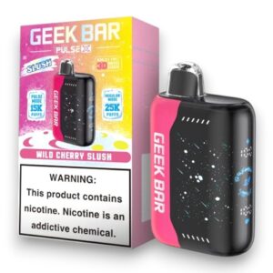 GEEK BAR PULSE X 18ML 25000PUFFS 5CT - WILD CHERRY SLUSH
