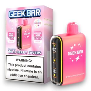 GEEK BAR PULSE 16 ML 15000PUFFS 5CT - WILD BERRY SAVERS