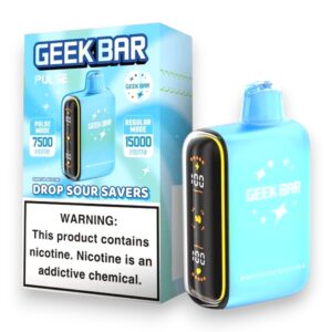 GEEK BAR PULSE 16 ML 15000PUFFS 5CT - DROP SOUR SAVERS
