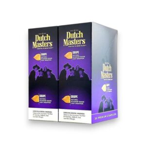 DUTCH MASTERS CIG 3PKFOIL GRAPE 20CT