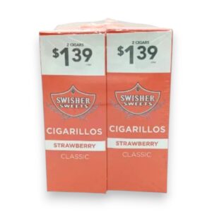 SWISHER SWEET 2/1.39 STRAWBERRY 2/30CT