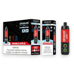 DKHAAN INFINITY 25000 PUFFS DISPOSABLE 5CT - DOUBLE APPLE