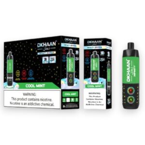 DKHAAN INFINITY 25000 PUFFS DISPOSABLE 5CT - COOL MINT