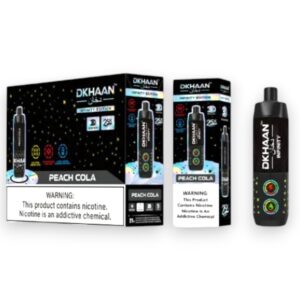 DKHAAN INFINITY 25000 PUFFS DISPOSABLE 5CT - PEACH COLA
