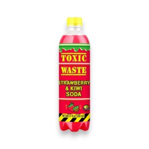 TOXIC WASTE SODA STRAWBERRY KIWI 17OZ 12CT