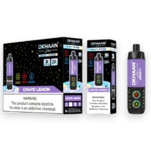 DKHAAN INFINITY 25000 PUFFS DISPOSABLE 5CT - GRAPE LEMON