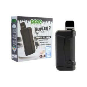 OOZE DUPLEX 2 VAPORIZER EACH -BLACK