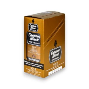 CAPTAIN BLACK PIPE TOBACCO 1.5OZ 5CT - GOLD