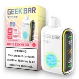 GEEK BAR PULSE 16 ML 15000PUFFS 5CT - WHITE GUMMY ICE