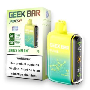 GEEK BAR PULSE 16 ML 15000PUFFS 5CT - CRAZY MELON