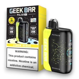 GEEK BAR PULSE X 18ML 25000PUFFS 5CT - LEMON HEADS