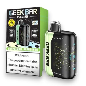 GEEK BAR PULSE X 18ML 25000PUFFS 5CT - GRAPEFRUIT REFRESHER