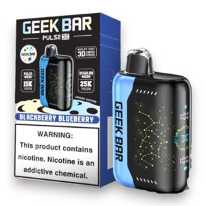 GEEK BAR PULSE X 18ML 25000PUFFS 5CT - BLACKBERRY BLUEBERRY