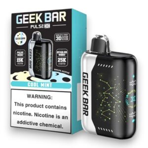 GEEK BAR PULSE X 18ML 25000PUFFS 5CT - COOL MINT