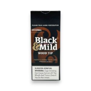 BLACK & MILD UPR WOODT REGULAR 25CT