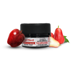 RED DEVIL DUAL GUMMY 300 MG 2PK/10CT JAR-LEMON THAI+APPLE SUNDAE SATIVA