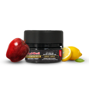 RED DEVIL DUAL GUMMY 600 MG 2PK/10CT JAR-LEMON+APPLE SATIVA