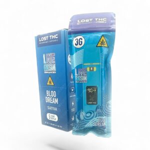 LOST THC V4 3GM LIVE RESIN THC-P DISPOSABLE 5CT -BLOO DREAM