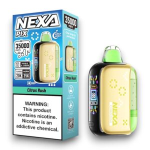 NEXA PIX 35000 PUFFS DISPOSABLE 5CT BOX -CITRUS RUSH