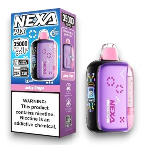NEXA PIX 35000 PUFFS DISPOSABLE 5CT BOX -JUICY GRAPE