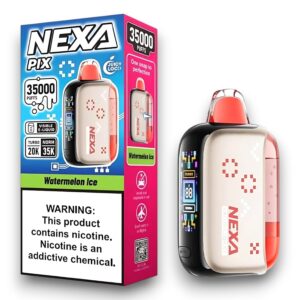 NEXA PIX 35000 PUFFS DISPOSABLE 5CT BOX -WATERMELON ICE