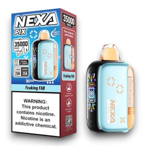 NEXA PIX 35000 PUFFS DISPOSABLE 5CT BOX -FCUKING FAB