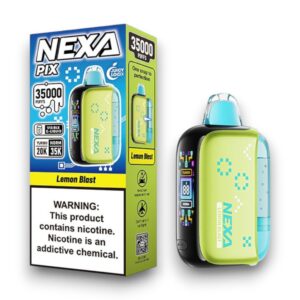 NEXA PIX 35000 PUFFS DISPOSABLE 5CT BOX -LEMON BLAST