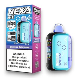 NEXA PIX 35000 PUFFS DISPOSABLE 5CT BOX -BLUEBERRY WATERMELON