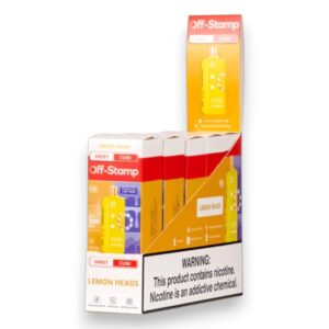 OFF-STAMP SWEET CUBE 25000PUFF POD 5CT -LEMON NOGGIN