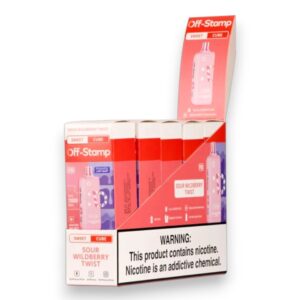 OFF-STAMP SWEET CUBE 25000PUFF POD 5CT -SOUR WILDBERRY TWIST