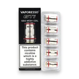 VAPORESSO GTi REPLACEMENT COILS 0.5 OHM 5PK