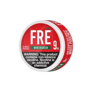 FRE NICOTINE 9MG $2.99 WINTERGREEN POUCHES 5CT