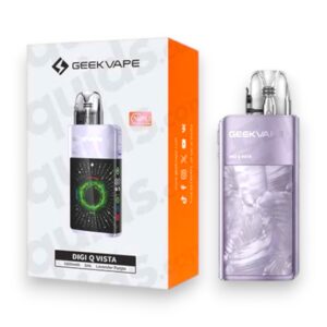 GEEK VAPE DIGI Q VISTA 1600mAh POD SYSTEM STARTER KIT WITH 2X3ML REFILLABLE Q CARTRIDGE - LAVENDER PURPLE - 1CT