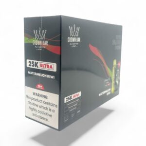 CROWN BAR PRO DISPOSABLE 25000 PUFF 5CT WATERMELON KIWI