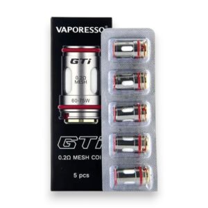 VAPORESSO GTi REPLACEMENT COILS 0.2 OHM 5PK