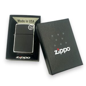 ZIPPO $28.95 EACH BLACK LEATHER EMBLEM