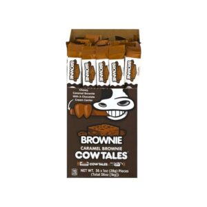 CM. COW TALES 1OZ BROWNIE CARAMEL 36CT