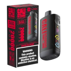 CALI BLACK SERIES UL20000 DISPOSABLE 6CT -OMG B-POP