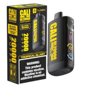 CALI BLACK SERIES UL20000 DISPOSABLE 6CT -TROPICAL BLAST