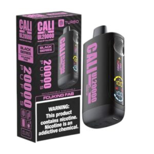 CALI BLACK SERIES UL20000 DISPOSABLE 6CT -FCUKING FAB